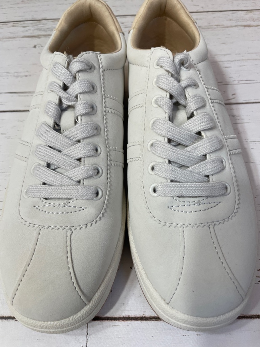 A New Day Light Grey Blaire Sneakers with Light Blush Pink Accents, size 9, NWOT - Picture 6 of 13